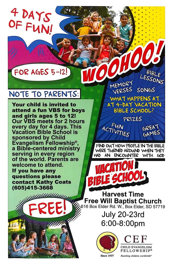 HarvestTime FWB VBS 2026