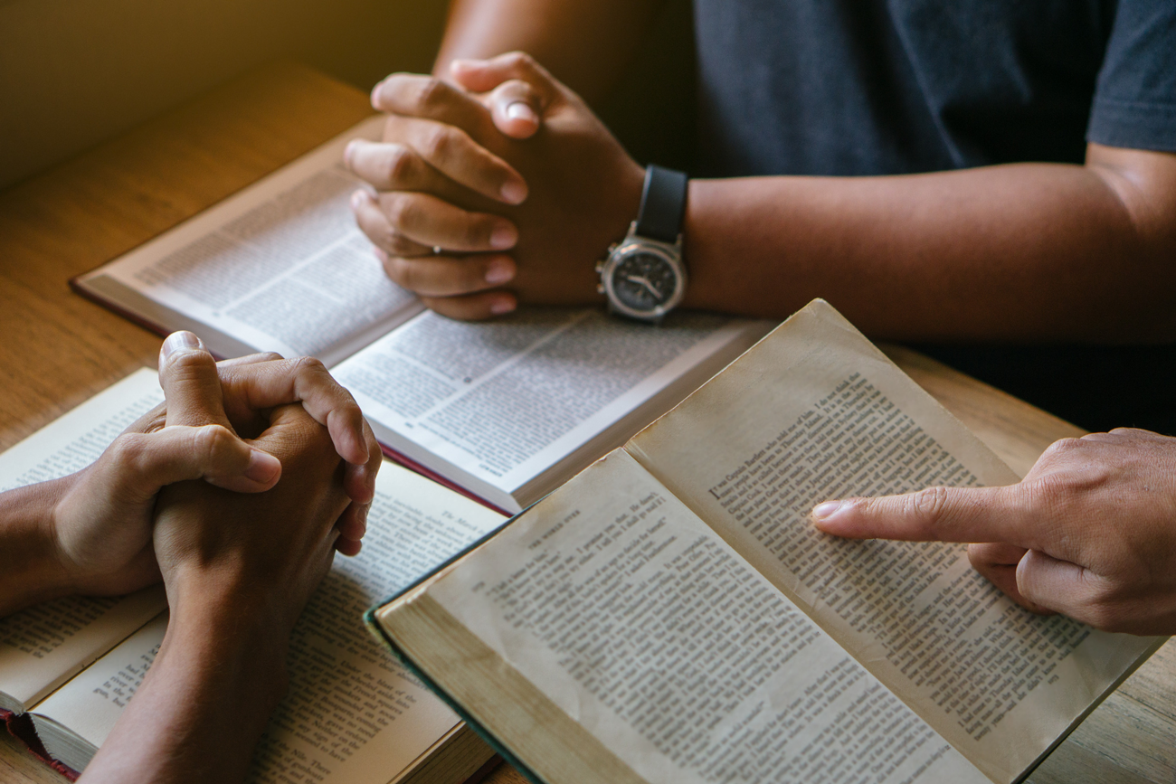 Praying with Bibles